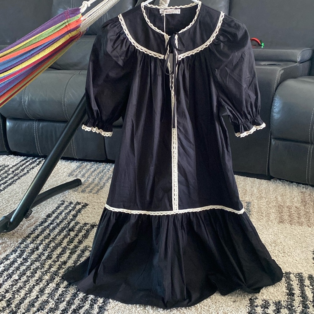 Women black dress